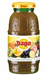succo di frutta pago bottiglia vetro gusto multivitamin